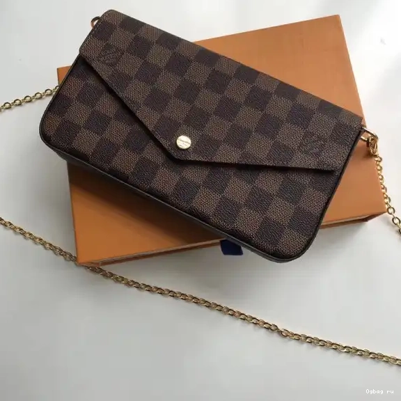 Felicie Bag Louis Damier Vuitton N63032 Pochette 0707